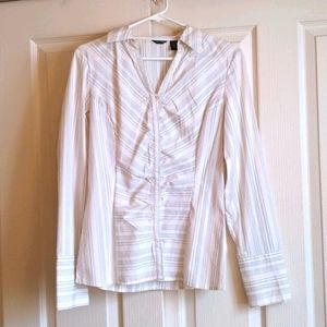 Striped Maurices work shirt